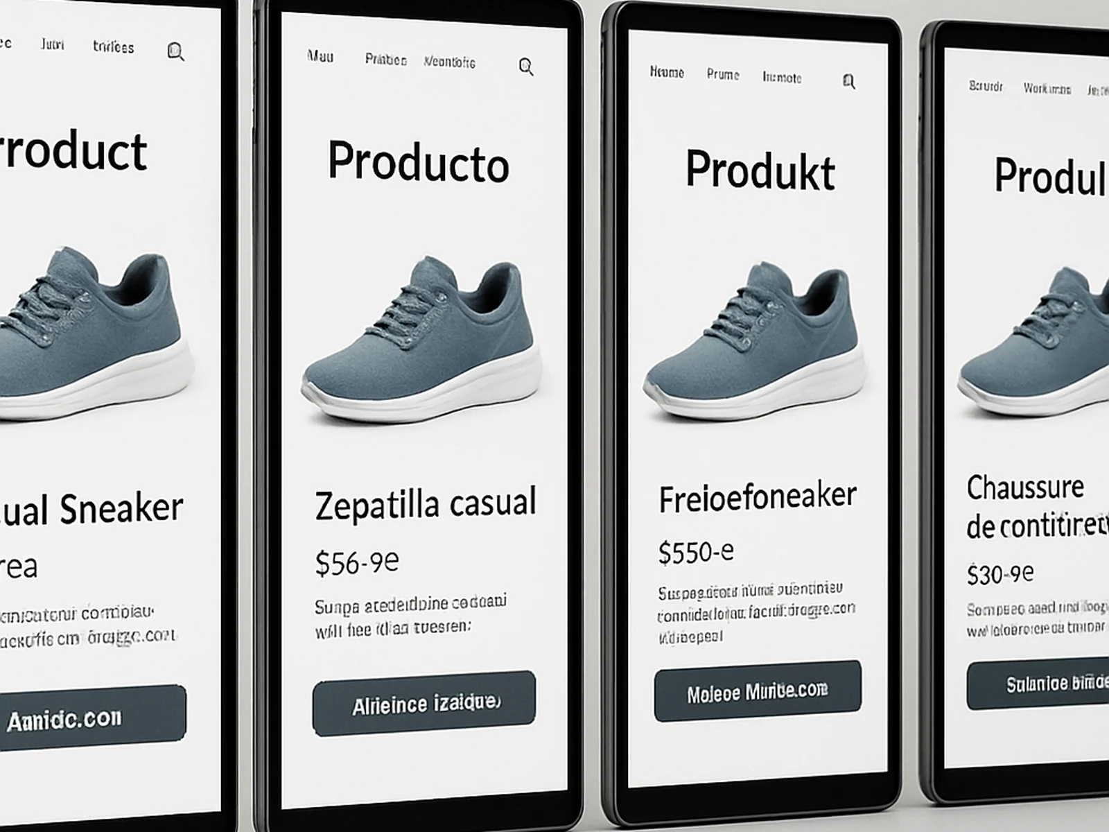 E-Commerce Localisation detail