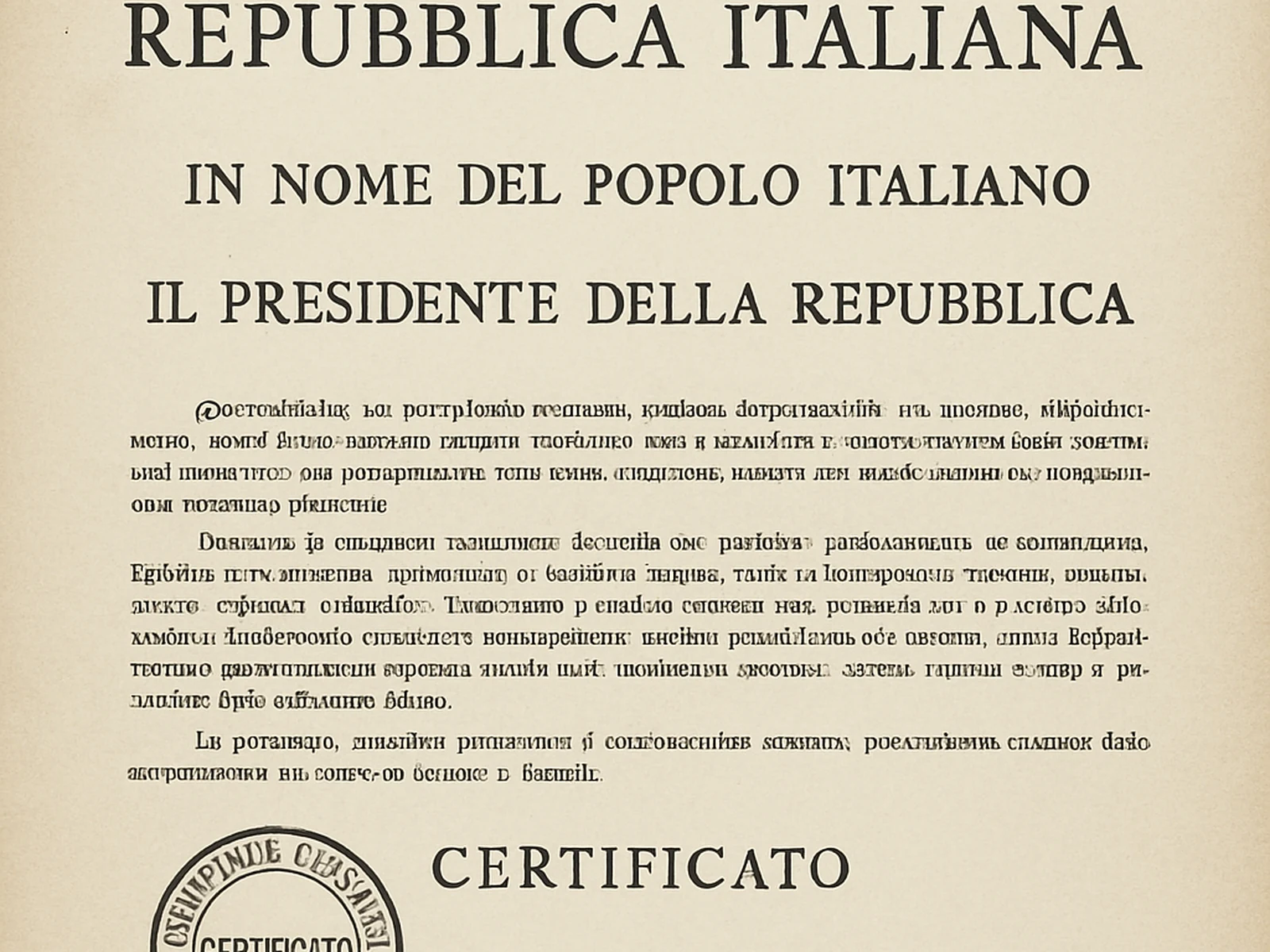 Immigration Document Translation